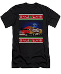 Trucker Present Ugly Christmas Sweater Truck Muc Designs T-Shirt
