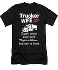 Truckers Wife Love Truck Driver Truckers Gift Idea Tshirtconcepts Marvin Poppe T-Shirt