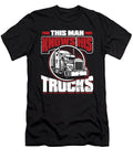 Trucking Big Rig Trucker Truck Driver Crazy Squirrel T-Shirt