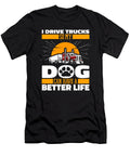Trucking Dog Big Rig Trucker Truck Driver Crazy Squirrel T-Shirt