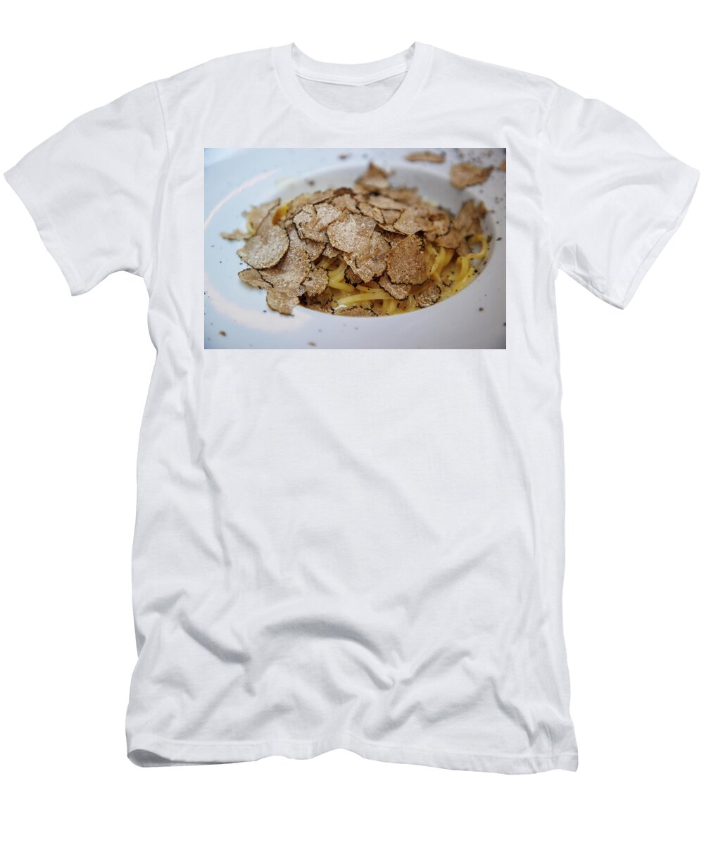 Truffle Pasta Print Jay Tilles T-Shirt