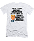 Trump Bartender Funny Gift for Bartender Coworker Gag Great Terrific President Fan Potus Quote Office Joke Funnygiftscreation T-Shirt