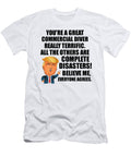 Trump Commercial Diver Funny Gift for Commercial Diver Coworker Gag Great Terrific President Fan Potus Quote Office Joke Funnygiftscreation T-Shirt
