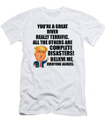 Trump Diver Funny Gift for Diver Coworker Gag Great Terrific President Fan Potus Quote Office Joke Funnygiftscreation T-Shirt