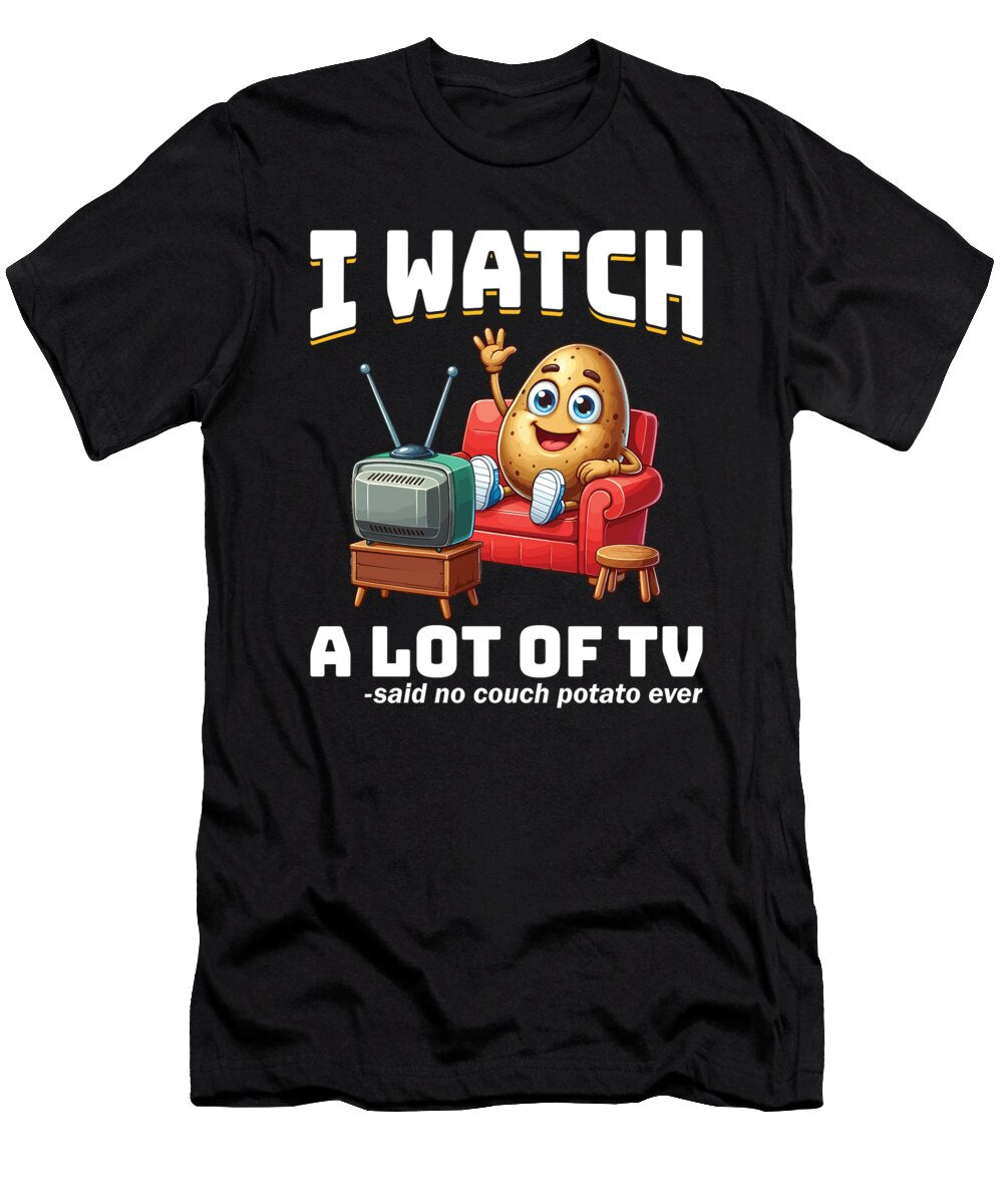 Tv Couch Potato Me T-Shirt