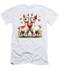 Two Adorable Llamas Joanna Redesiuk T-Shirt