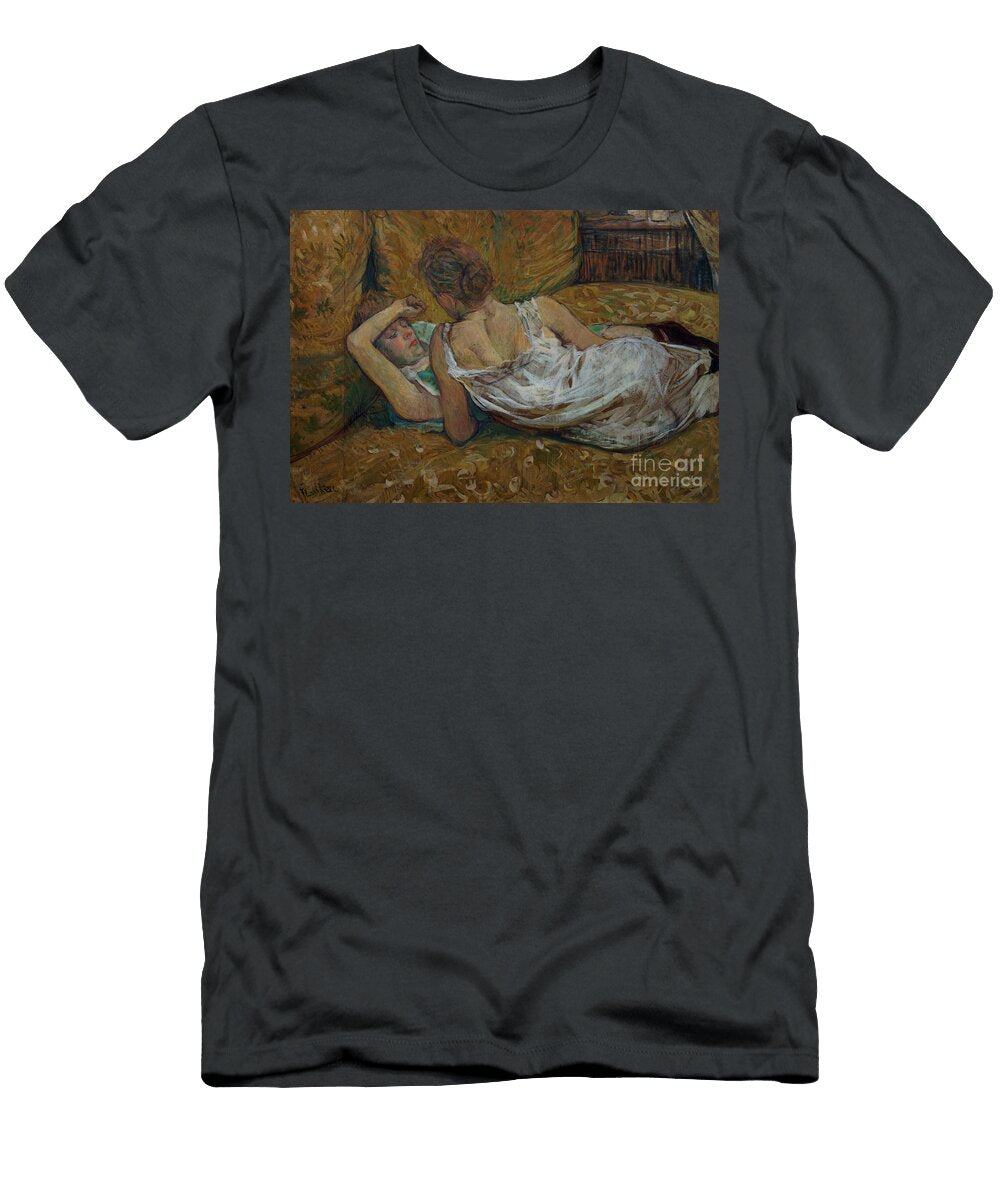 Two Friends Henri De Toulouse Lautrec T-Shirt