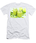 Two Green Vegetable and Fruit Smoothies with Spinach and Apples Carol Mellema T-Shirt