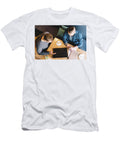 Two Men Working in a Cafe View From the Top Michal Bednarek T-Shirt