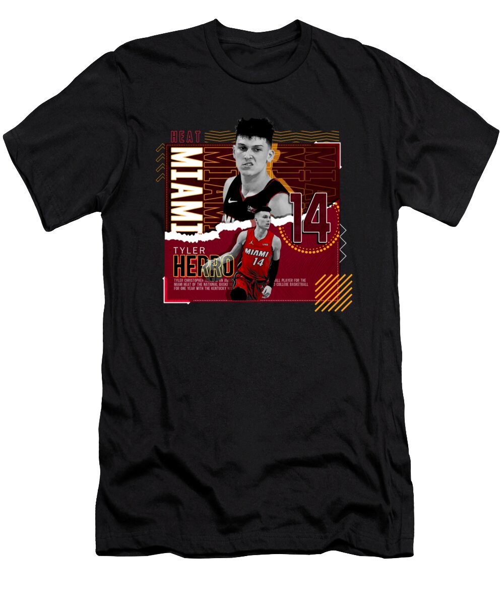 Tyler Herro Basketball Kelvin Kent T-Shirt