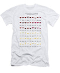 Types of Wine Glasses Craphe Studio T-Shirt