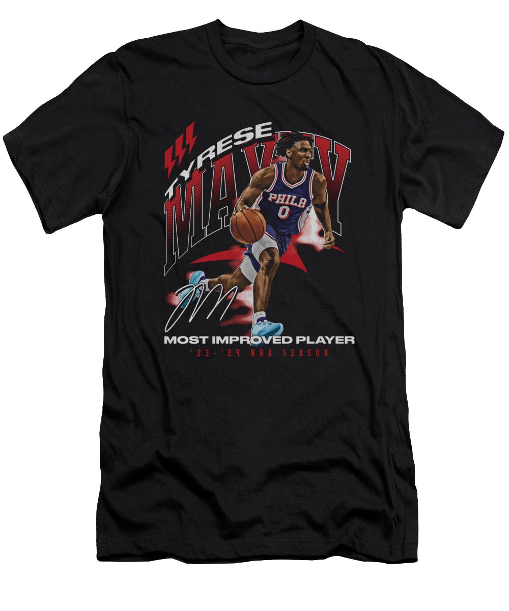 Tyrese Maxey Philadelphia 2024 NBA Most Improved Ihsan Sirin T-Shirt