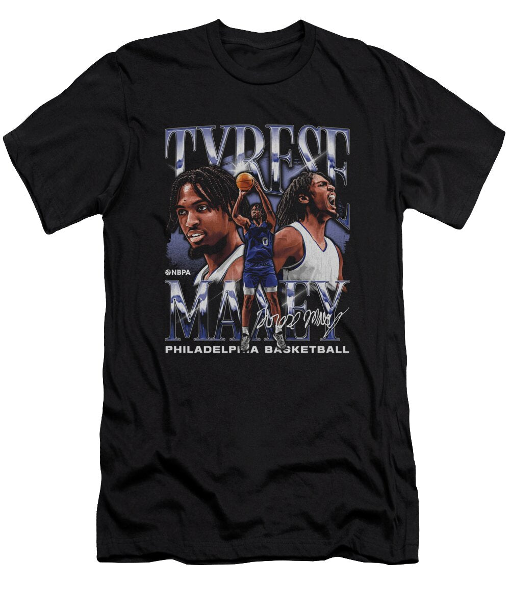 Tyrese Maxey Philadelphia Vintage Ihsan Sirin T-Shirt