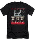 Ugly Husky Walking Dog Christmas Tinh Tran Le Thanh T-Shirt