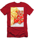 Uncooked Pasta and Fresh Tomatoes Liss Art Studio T-Shirt