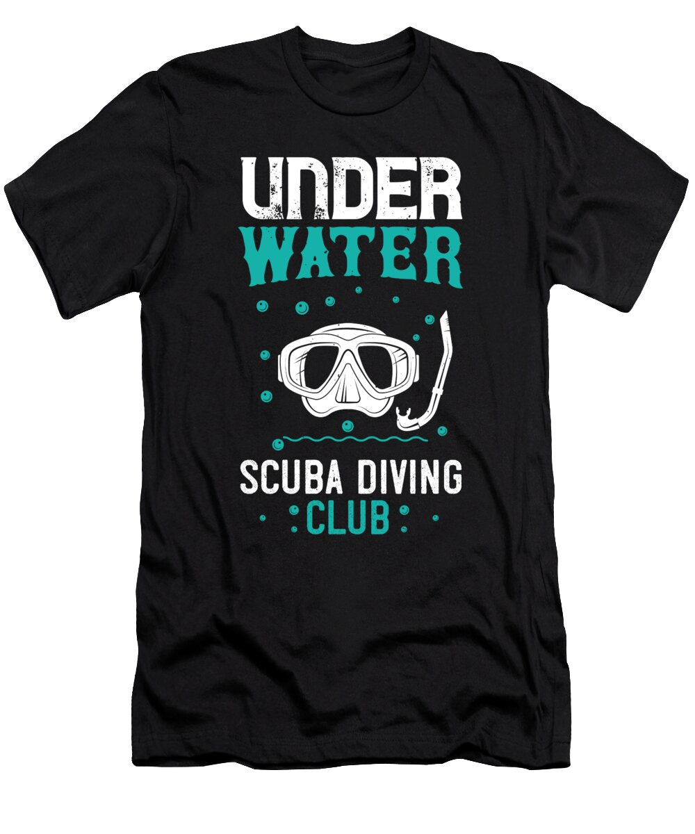 Under Water Scuba Diving Club Jacob Zelazny T-Shirt