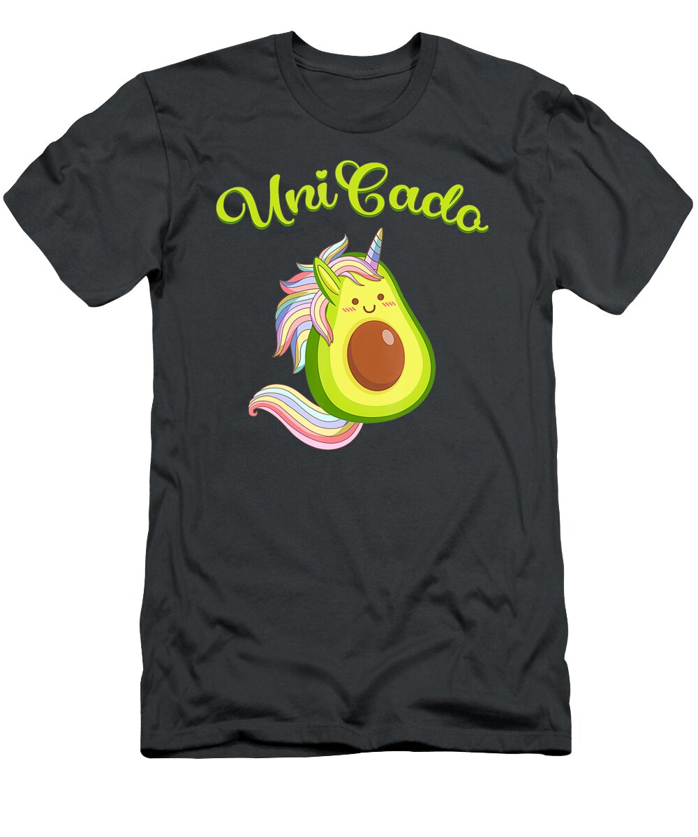 Uni Cado Unicorn Avocado Unicado Birthday Girls Handsley Nguyen T-Shirt