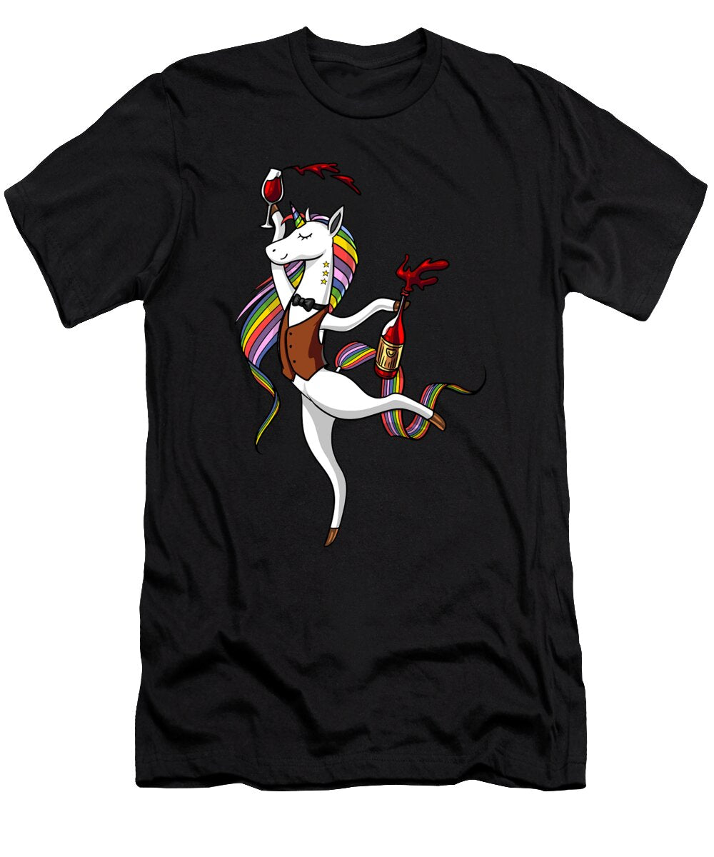 Unicorn Wine Lover Nikolay Todorov T-Shirt