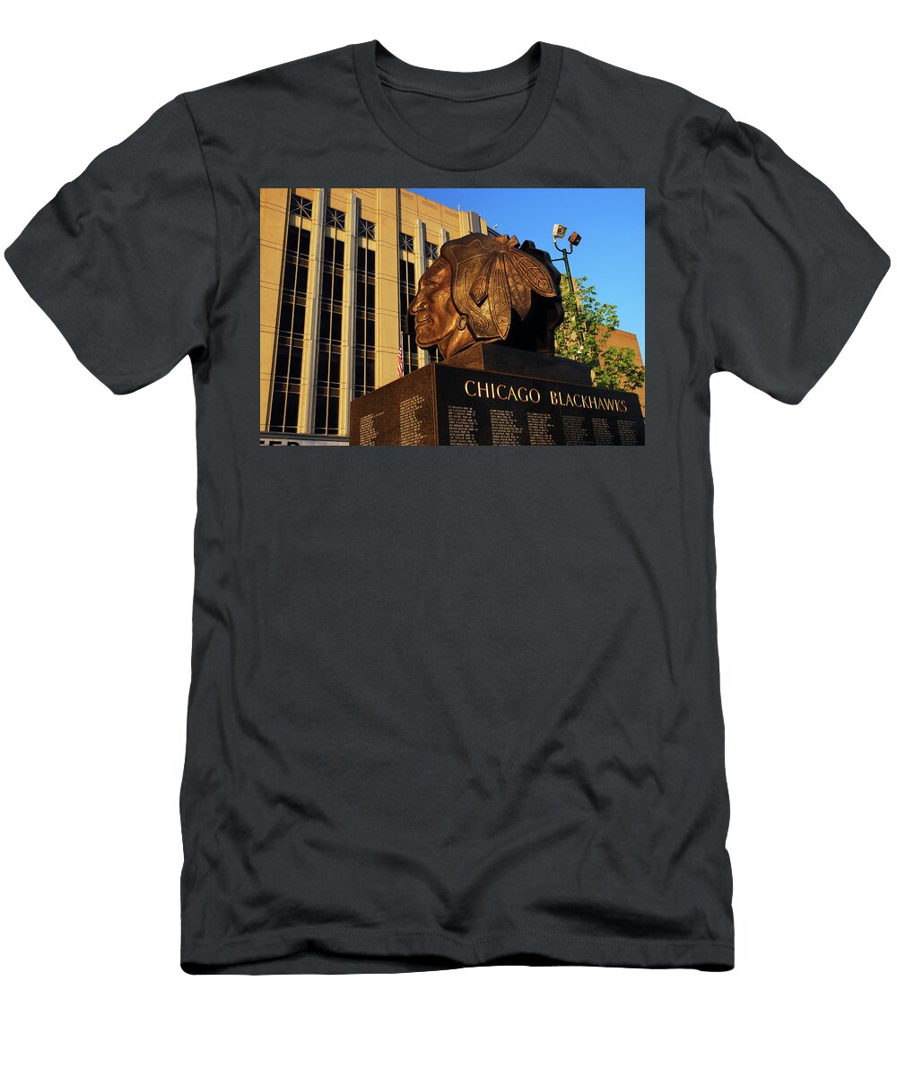United Center Chicago Blackhawks James Kirkikis T-Shirt