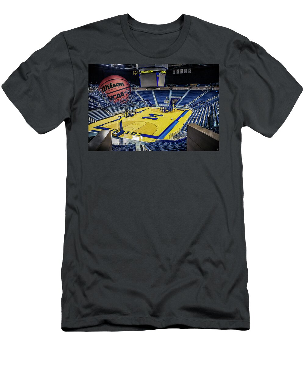 University of Michigan Basketball Nicholas Grunas T-Shirt