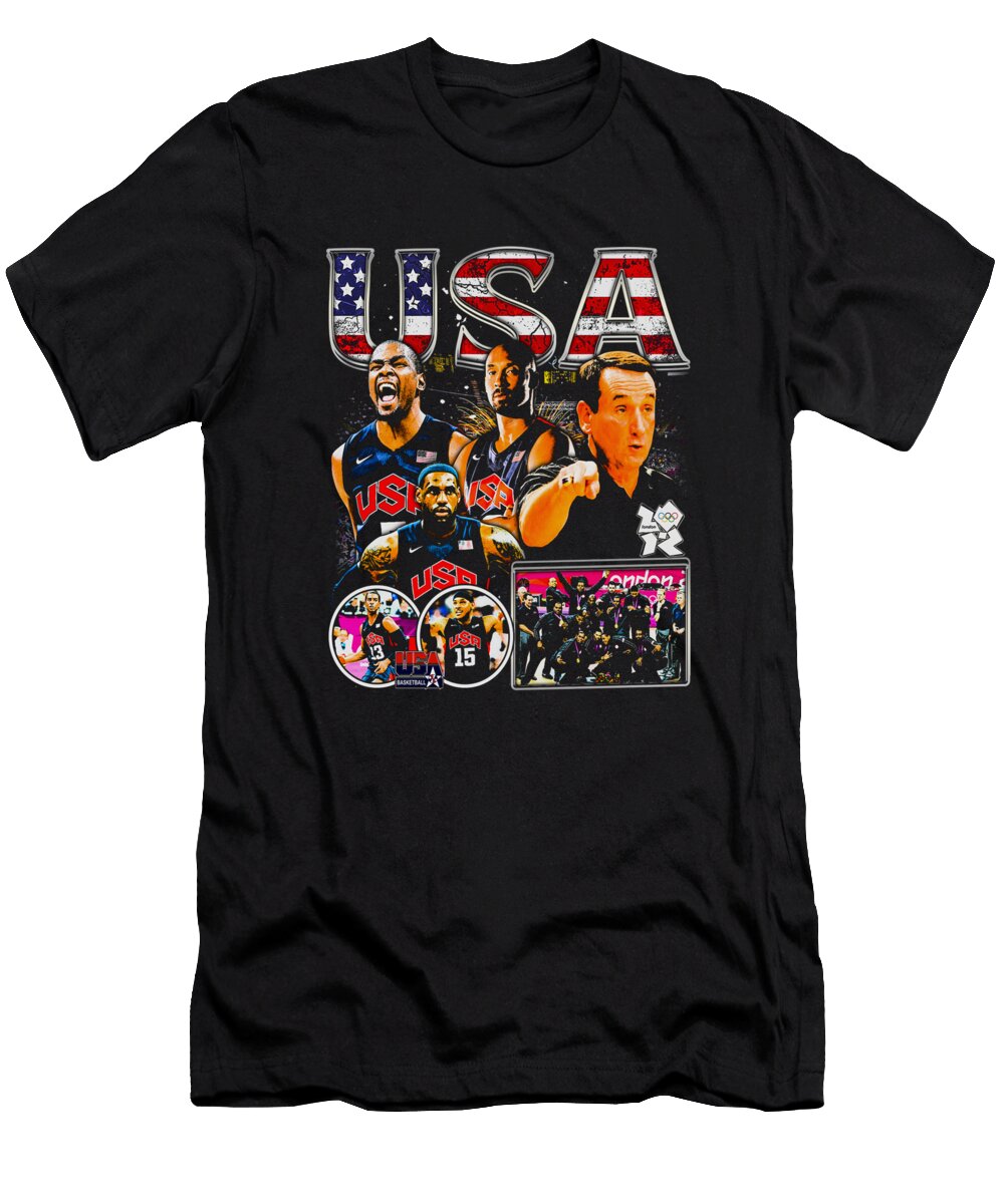 USA 2012 Basketball Team Ozlem Altin T-Shirt