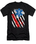 USA Flag Paramedic Paramedic Caduceus Nurse Emt Ems Ambulance Doctor Gift Thomas Larch T-Shirt
