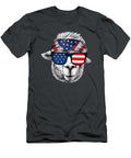 USA Patriotic Llama July Th Alpaca Kate Pure T-Shirt