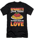 Valentine Couple Foodie Dad Pasta Alessandra Roth T-Shirt