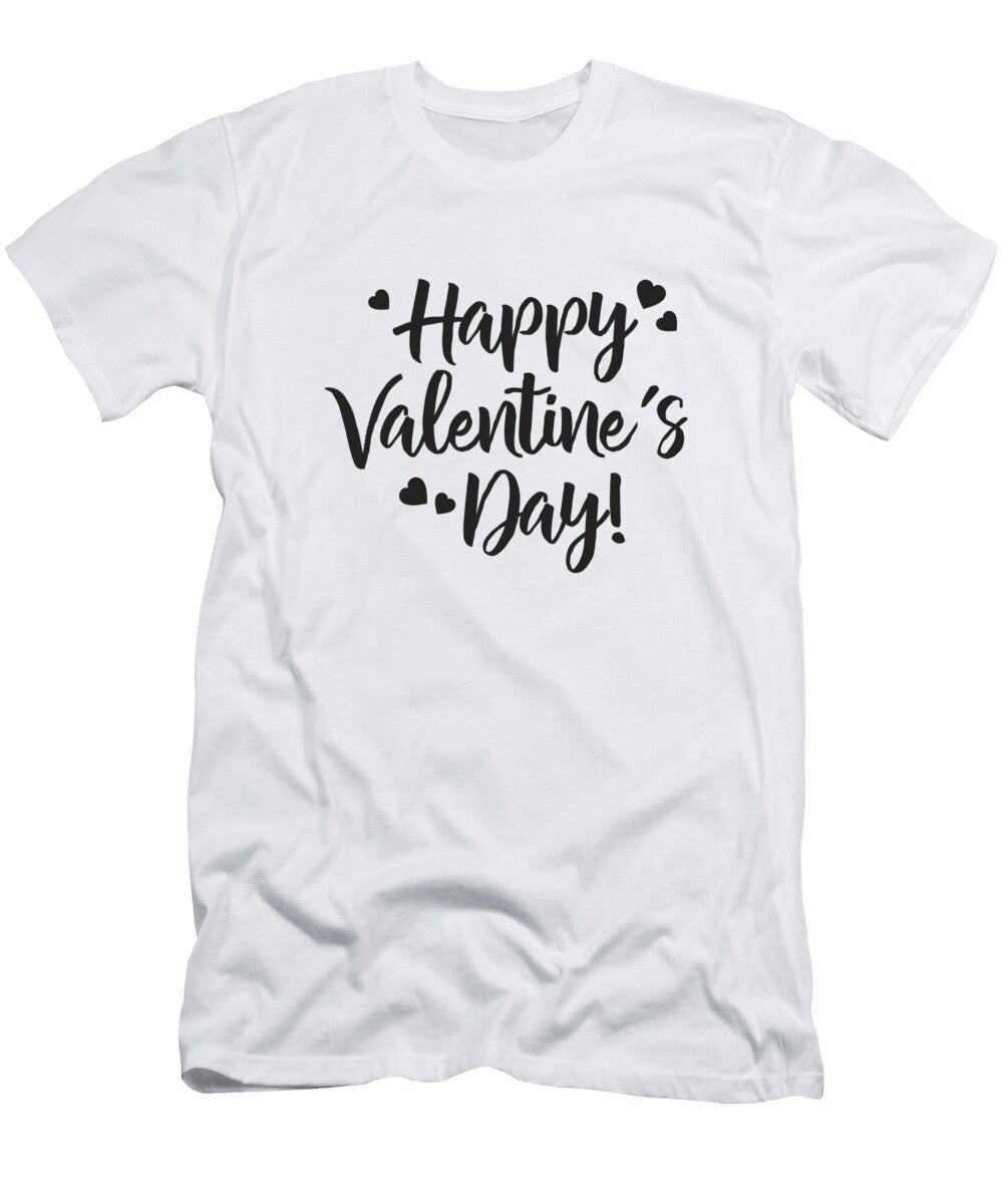 Valentine Typographic Alpaca Man T-Shirt