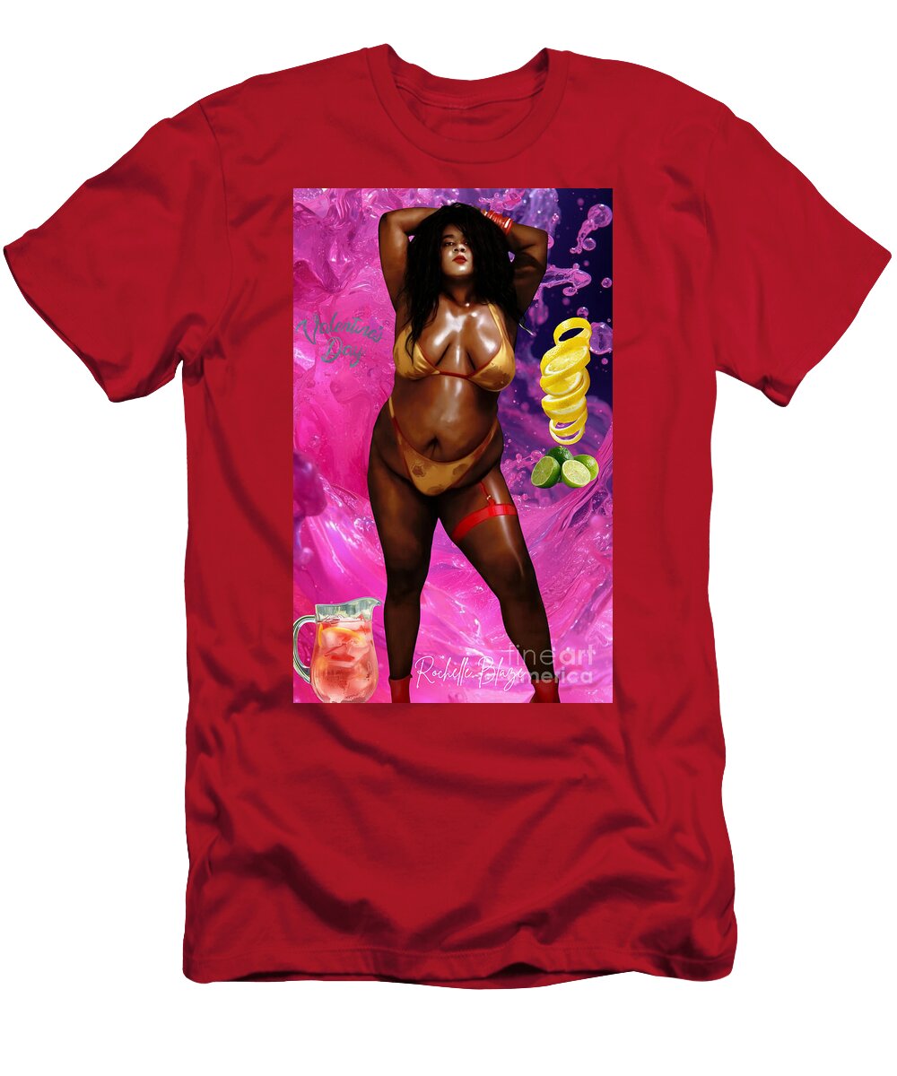 Valentines Day Serenade Lemonade Rochelle Blaze T-Shirt