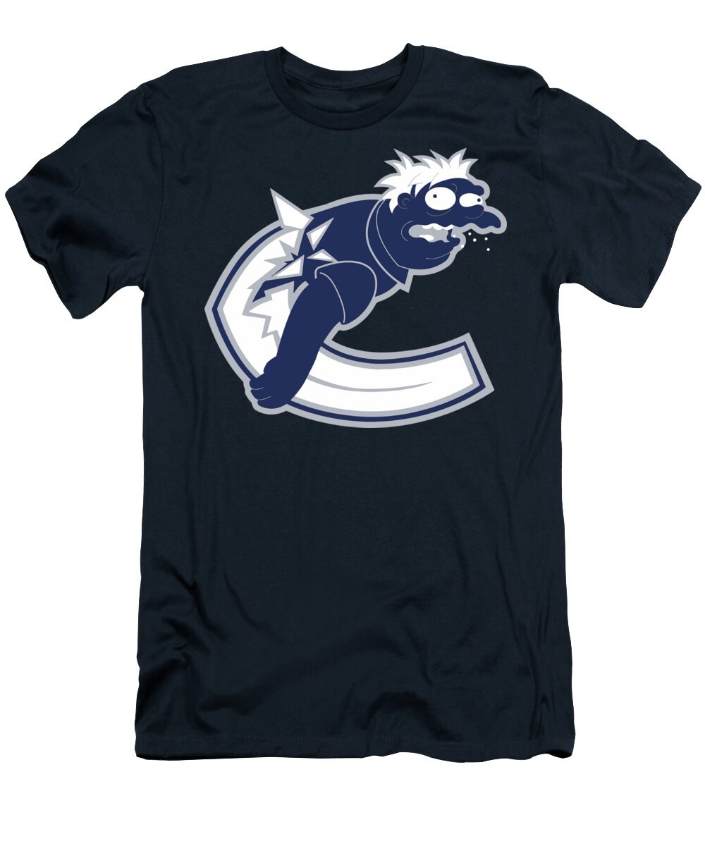 Vancouver Canucks Barney Gumble Huyen Vu T-Shirt