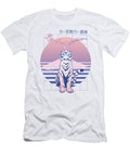 Vaporwave Japanese White Tiger Me T-Shirt