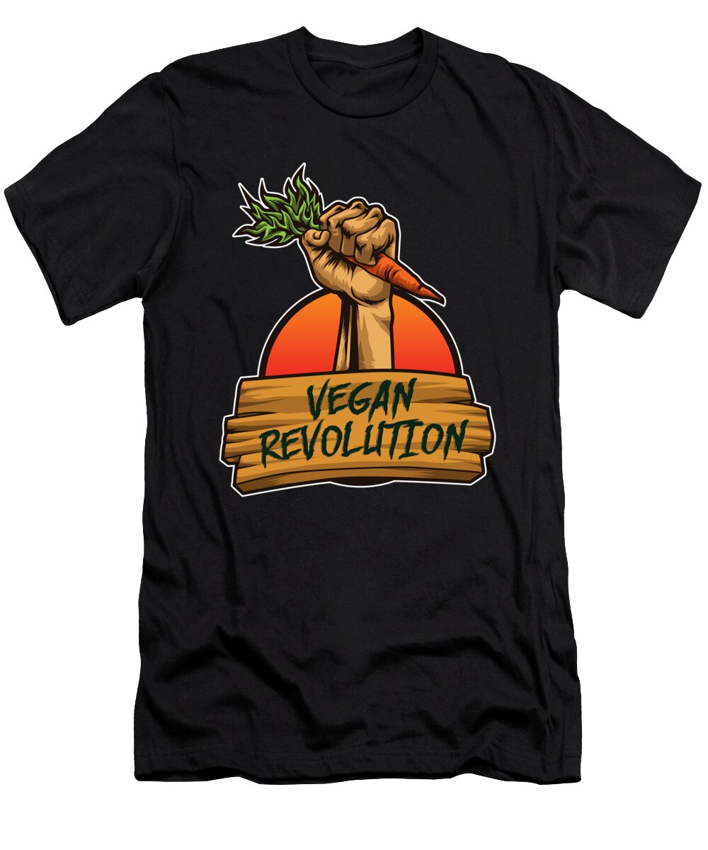 Vegan Revolution Vegetable Riot Mister T-Shirt
