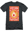 Vegan Russian Style Propaganda Avocado Design Tsh Maple Darci T-Shirt