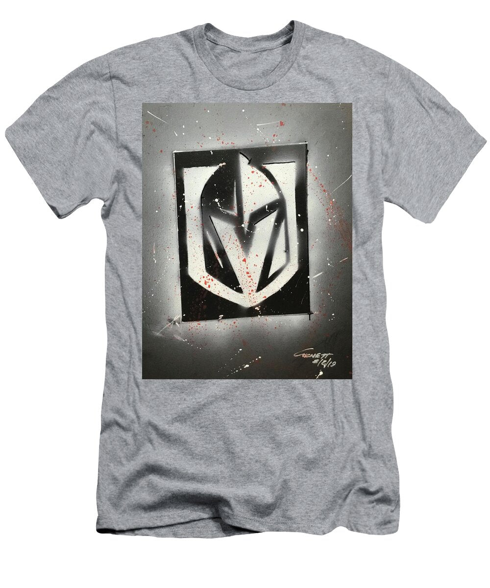 Vegas Golden Knight Logo Ron Genest T-Shirt