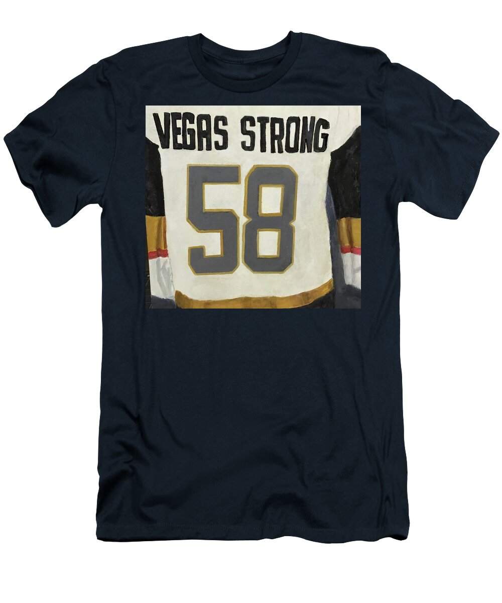 Vegas Strong 58 Jersey Ron Genest T-Shirt