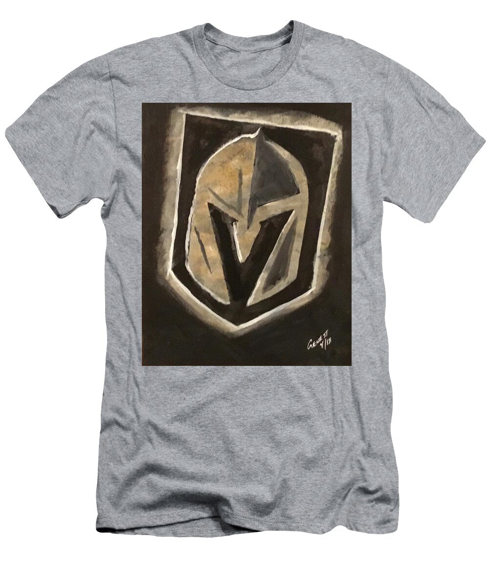 Vgk Logo 4 19 Ron Genest T-Shirt