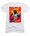 Vibrant Basketball Legend Portrait Kenvin Tran T-Shirt