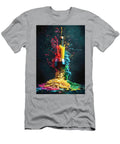 Vibrant Pasta and Wine Splash Art Merssi Norely T-Shirt