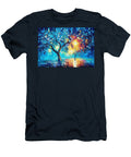 Vibrant Tree Under Streetlight Aleeza Mcdonald T-Shirt