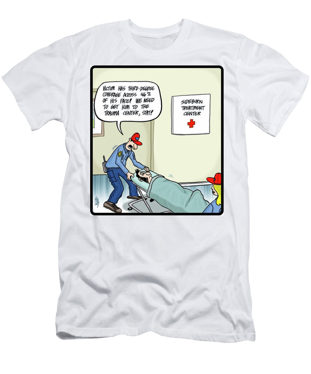 Victim Has Third Degree Coverage Across 46 of His Face Jon Carter T-Shirt