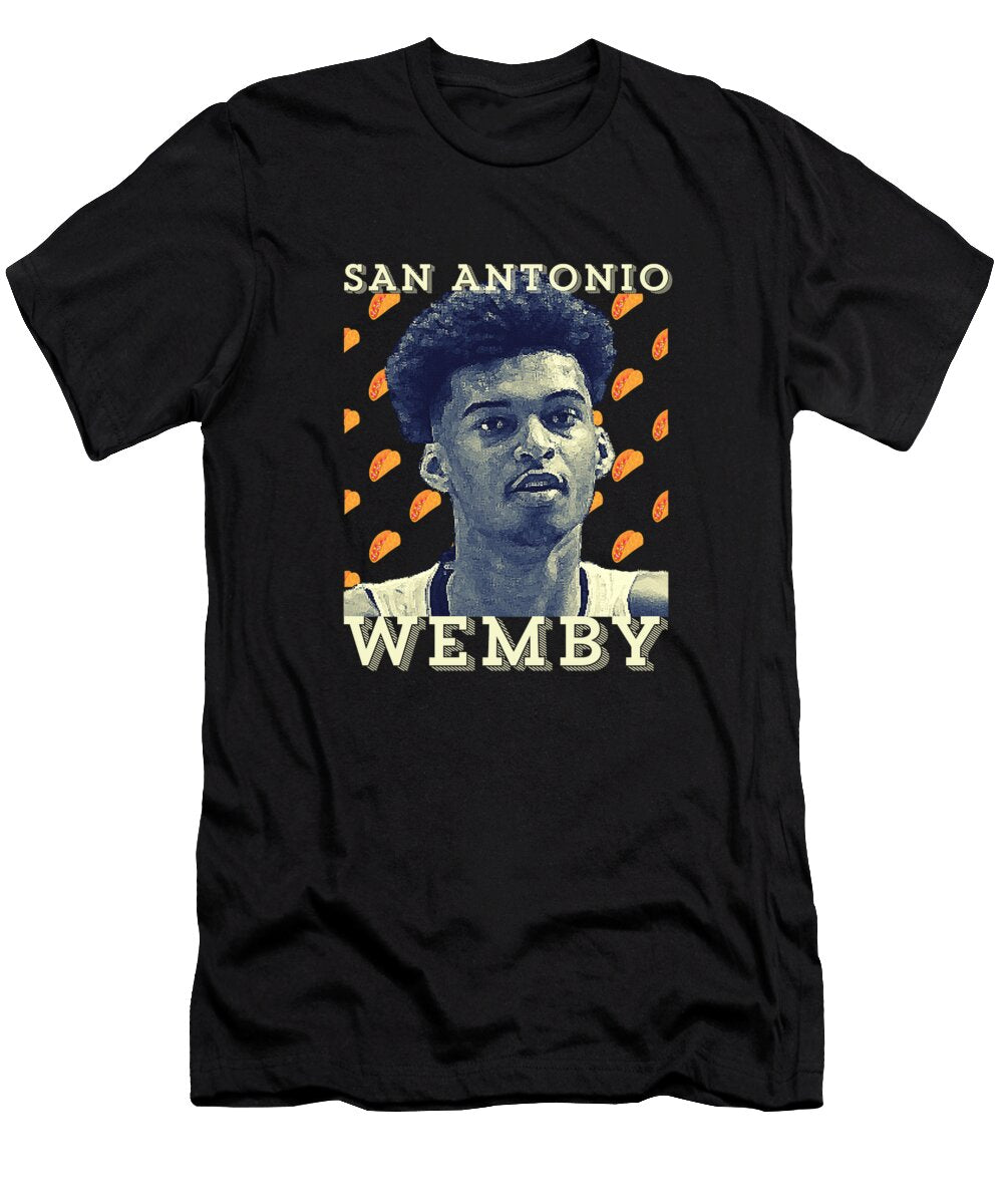Victor Wembanyama San Antonio Breakfast Tacos Belem Garcia Stanley T-Shirt