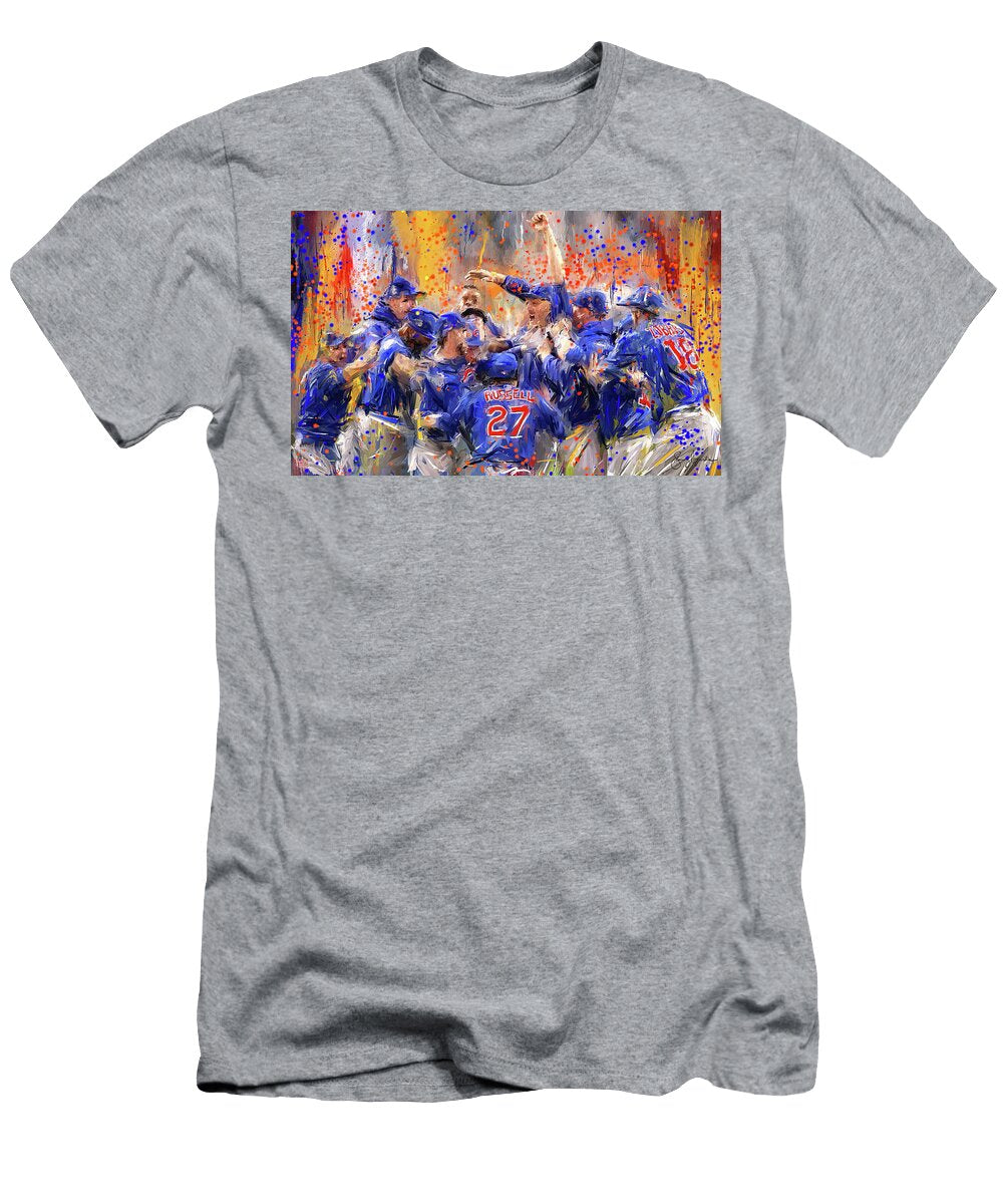Victory At Last Cubs 2016 World Series Champions Lourry Legarde T-Shirt