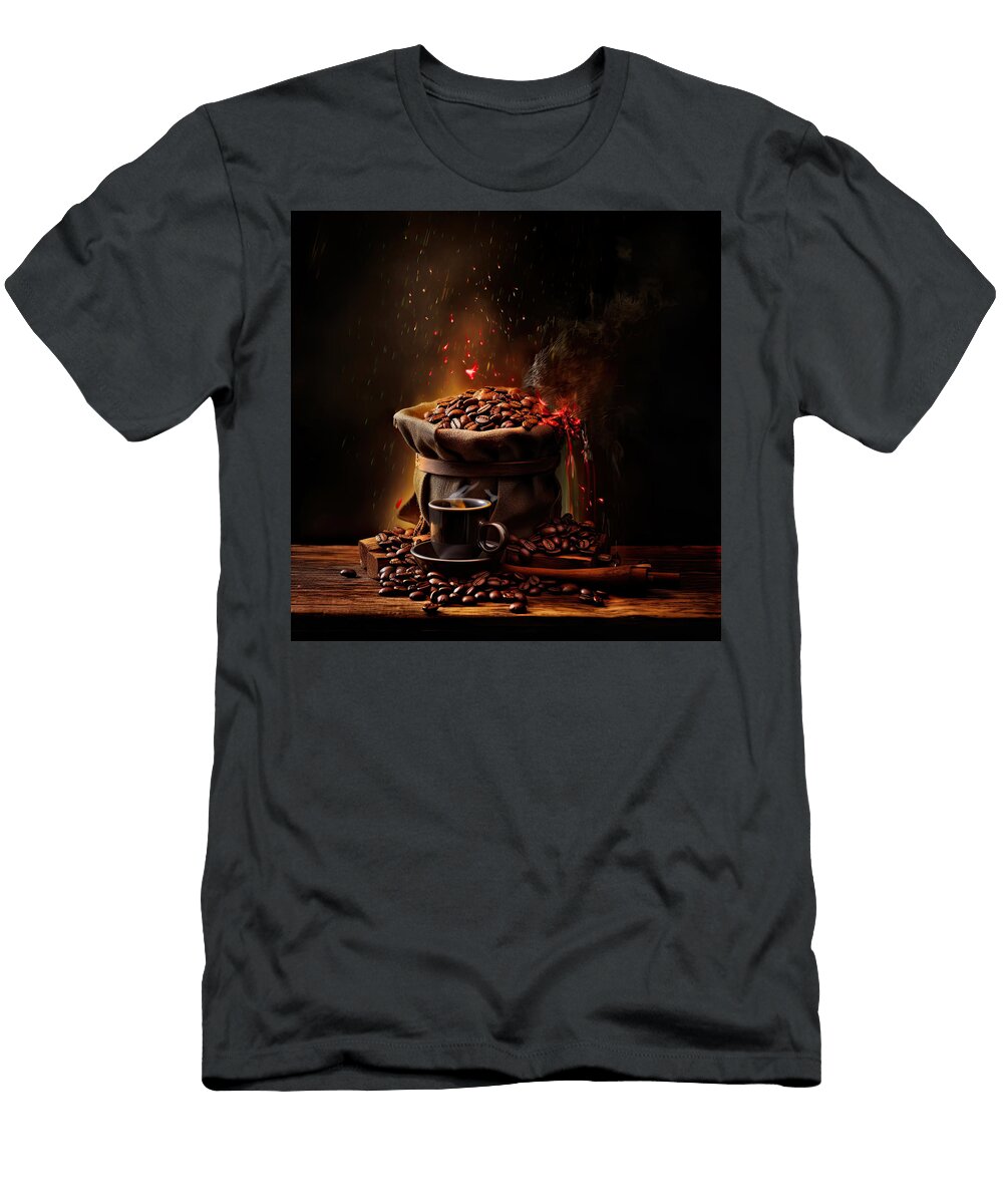 Vintage Aroma Roastery Art Lourry Legarde T-Shirt