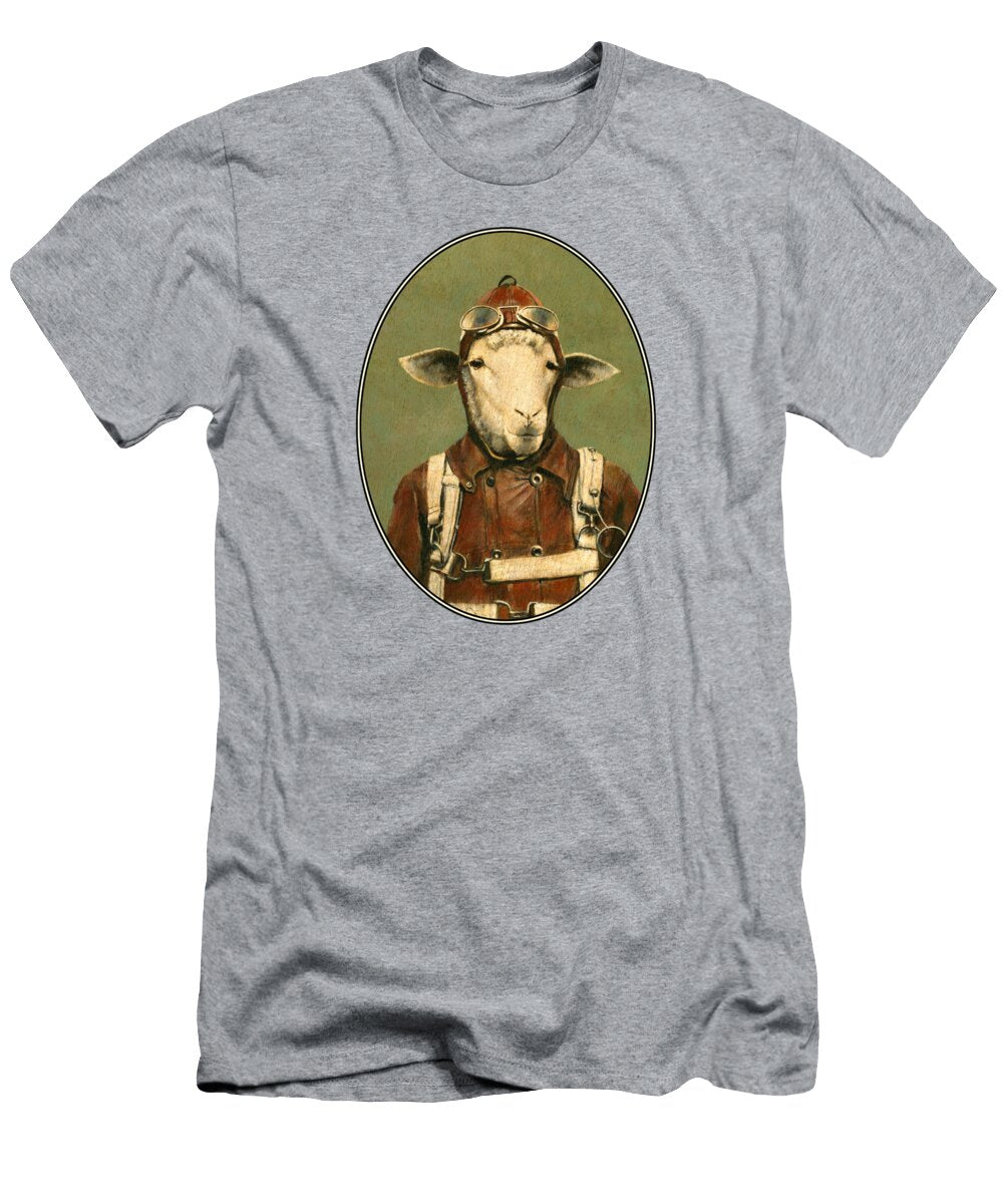 Vintage Aviator Ram Oval Michael Thomas T-Shirt