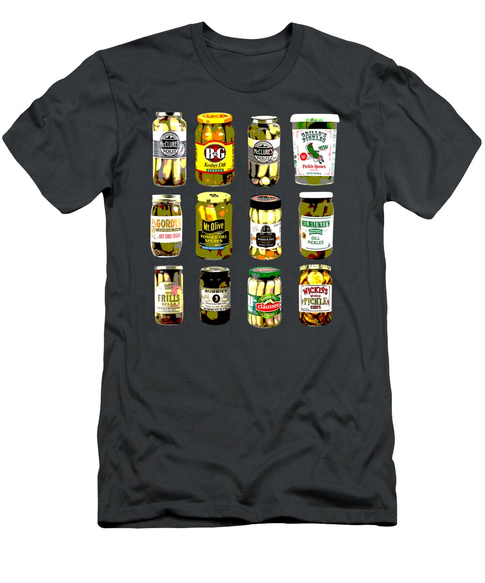 Vintage Canned Pickles Lover Funny Trendy Women Men Clothing Swea Oran Lucy T-Shirt