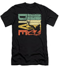 Vintage Dive Scuba Diving Freediving Divers Gift Lisa Stronzi T-Shirt