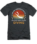 Vintage Diving Love Explore Deep Wisdom 50 Characters Awesome Store T-Shirt