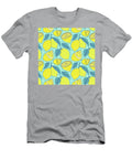 Vintage Lemon Fresh Tropical Fruit Seamless Pattern Background Julien T-Shirt