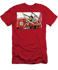 Vintage Mack Fire Engine Steering Whee Paul Ward T-Shirt